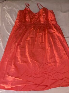 Old Navy Coral Spaghetti-Strap Sundress